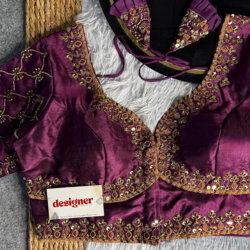 Wine Blouse