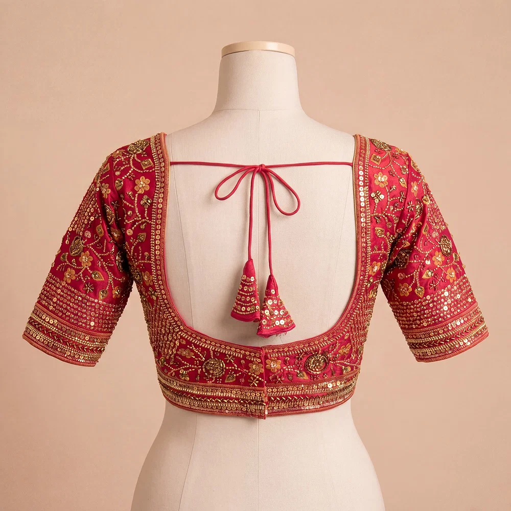 Rani Colour Heavy Handwork Party Blouse — view 3